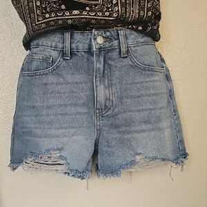 Denim Blue Women's Shorts